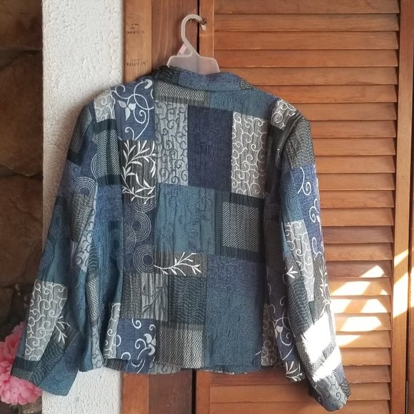 Vintage Renaissance Woman tapestry full zip jacket 2XP - Picture 3 of 3